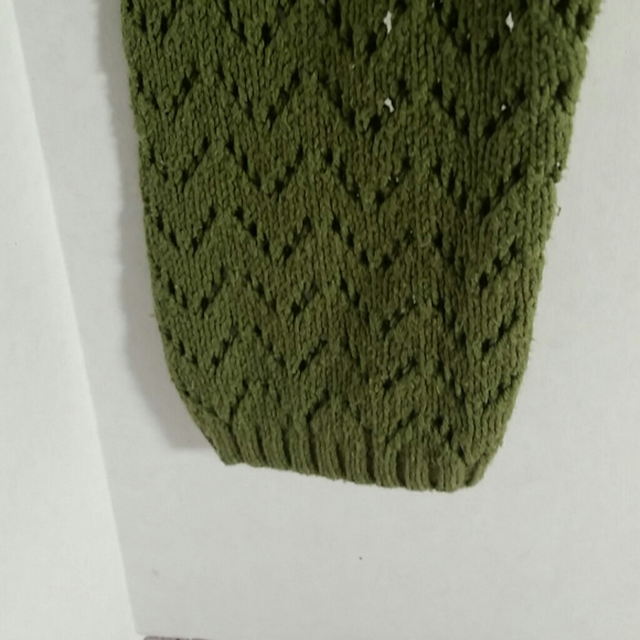 Ann Taylor Loft Long Sleeves Green Knit - Picture 6 of 9